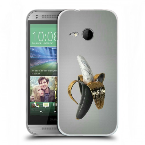 Дизайнерский пластиковый чехол для HTC One mini 2 Черное золото