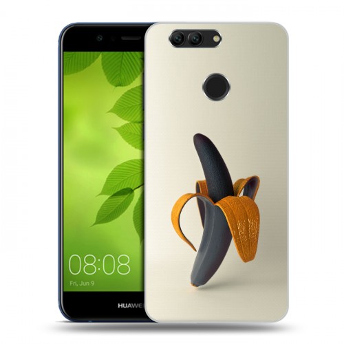 Дизайнерский пластиковый чехол для Huawei Nova 2 Plus Черное золото