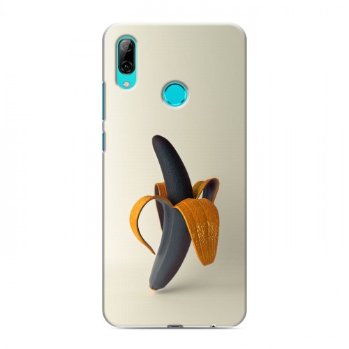 Дизайнерский пластиковый чехол для Huawei P Smart (2019) Черное золото