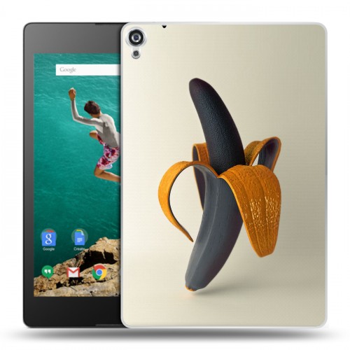 Дизайнерский пластиковый чехол для Google Nexus 9 Черное золото
