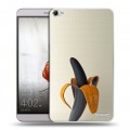 Дизайнерский пластиковый чехол для Huawei MediaPad X2 Черное золото