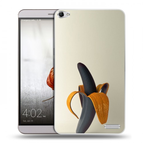 Дизайнерский пластиковый чехол для Huawei MediaPad X2 Черное золото