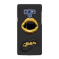 Дизайнерский силиконовый чехол для Samsung Galaxy Note 9 Черное золото