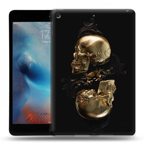 Дизайнерский силиконовый чехол для Ipad Mini (2019) Черное золото