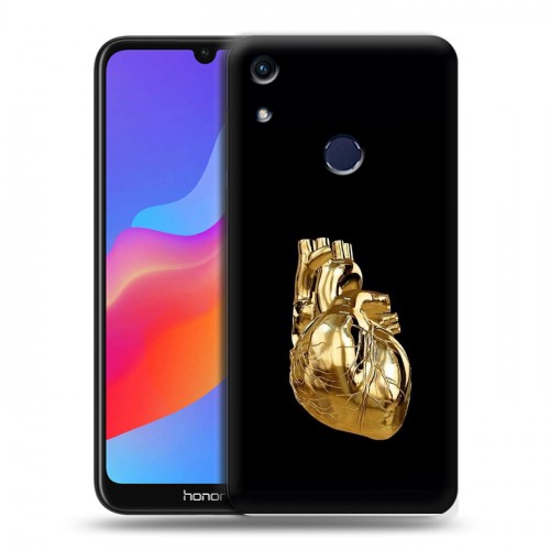 Дизайнерский пластиковый чехол для Huawei Honor 8A Черное золото