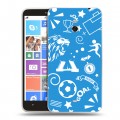 Дизайнерский пластиковый чехол для Nokia Lumia 1320 Piter Fans