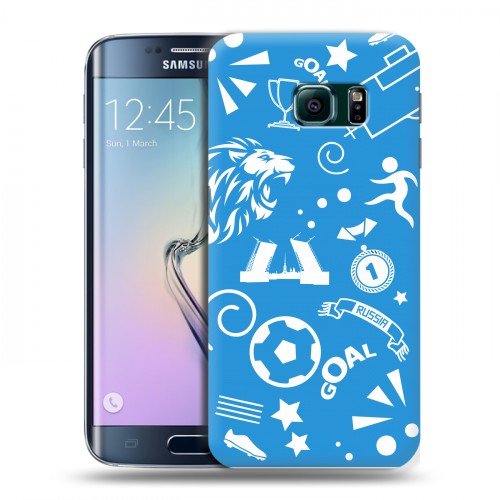 Дизайнерский пластиковый чехол для Samsung Galaxy S6 Edge Piter Fans