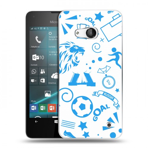 Дизайнерский пластиковый чехол для Microsoft Lumia 550 Piter Fans