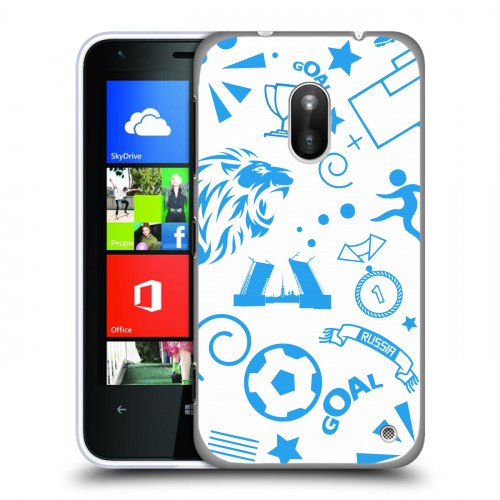 Дизайнерский пластиковый чехол для Nokia Lumia 620 Piter Fans