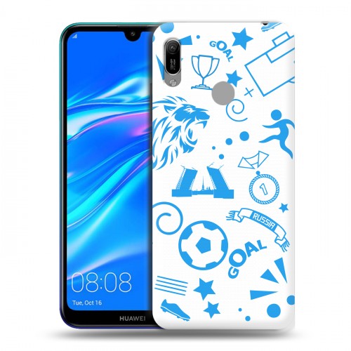 Дизайнерский пластиковый чехол для Huawei Y6 (2019) Piter Fans