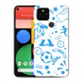 Дизайнерский пластиковый чехол для Google Pixel 5 Piter Fans