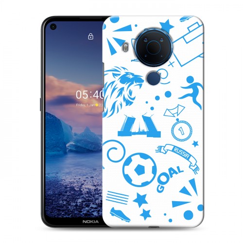 Дизайнерский силиконовый чехол для Nokia 5.4 Piter Fans