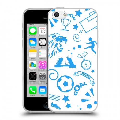 Дизайнерский пластиковый чехол для Iphone 5c Piter Fans