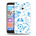 Дизайнерский пластиковый чехол для Nokia Lumia 1320 Piter Fans