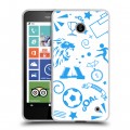 Дизайнерский пластиковый чехол для Nokia Lumia 630/635 Piter Fans