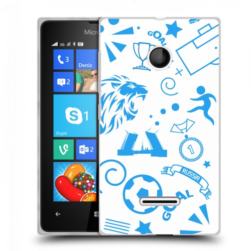 Дизайнерский пластиковый чехол для Microsoft Lumia 435 Piter Fans