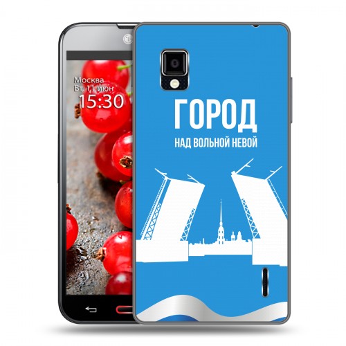 Дизайнерский пластиковый чехол для LG Optimus G Piter Fans