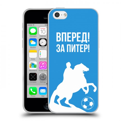 Дизайнерский пластиковый чехол для Iphone 5c Piter Fans