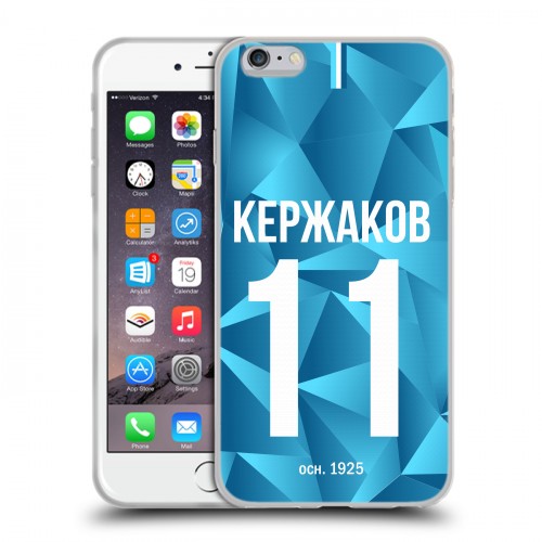 Дизайнерский силиконовый чехол для Iphone 6 Plus/6s Plus Piter Fans