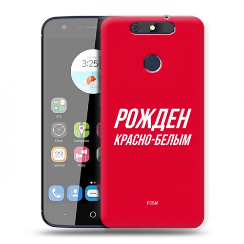 Дизайнерский силиконовый чехол для ZTE Blade V8C Red White Fans