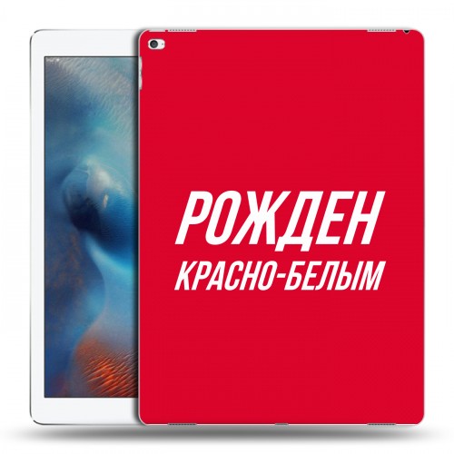 Дизайнерский пластиковый чехол для Ipad Pro Red White Fans