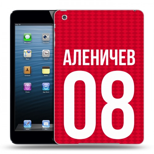 Дизайнерский пластиковый чехол для Ipad Mini Red White Fans