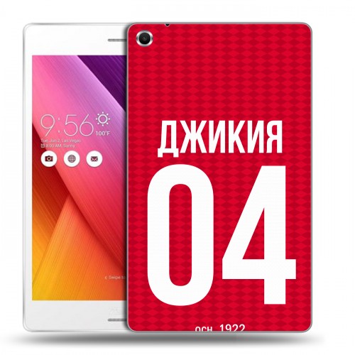 Дизайнерский силиконовый чехол для ASUS ZenPad S 8 Red White Fans