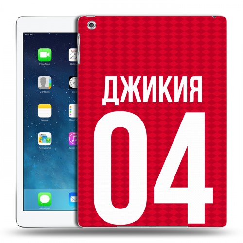 Дизайнерский силиконовый чехол для Ipad (2017) Red White Fans