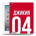 Дизайнерский пластиковый чехол для Ipad 2/3/4 Red White Fans