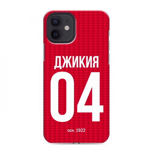 Дизайнерский силиконовый чехол для Iphone 12 Red White Fans