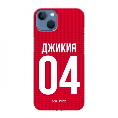 Дизайнерский силиконовый чехол для Iphone 13 Red White Fans