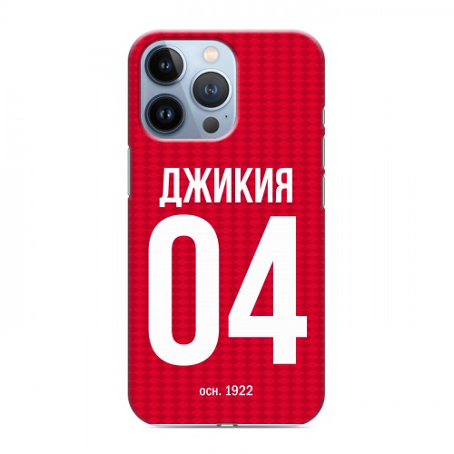 Дизайнерский силиконовый чехол для Iphone 13 Pro Red White Fans