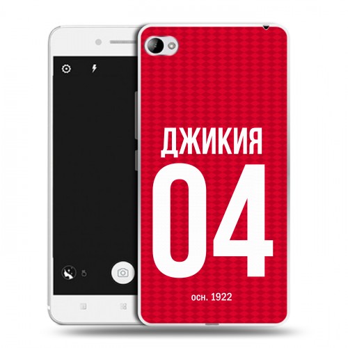 Дизайнерский пластиковый чехол для Lenovo S90 Red White Fans