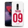 Дизайнерский пластиковый чехол для OnePlus 6 Red White Fans