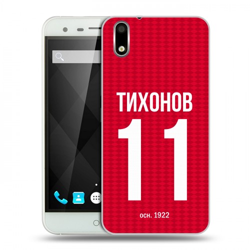 Дизайнерский пластиковый чехол для Ulefone Paris Red White Fans