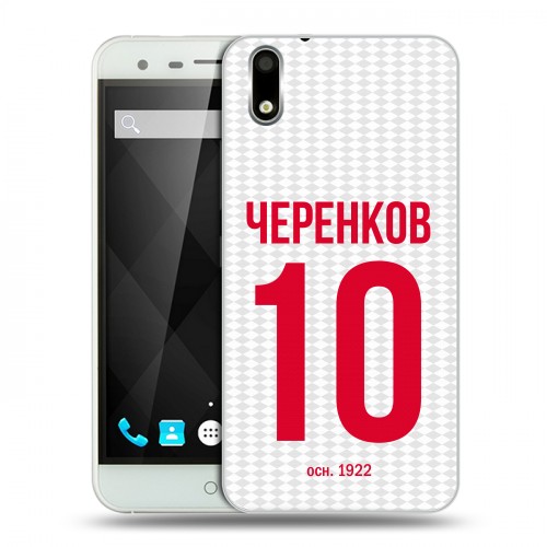 Дизайнерский пластиковый чехол для Ulefone Paris Red White Fans