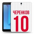 Дизайнерский силиконовый чехол для Samsung Galaxy Tab S3 Red White Fans