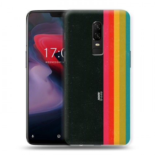 Дизайнерский пластиковый чехол для OnePlus 6 Кассеты из 90х