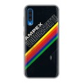 Дизайнерский силиконовый чехол для Samsung Galaxy A50 Кассеты из 90х