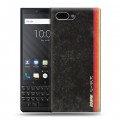 Дизайнерский пластиковый чехол для BlackBerry KEY2 Кассеты из 90х