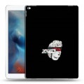 Дизайнерский пластиковый чехол для Ipad Pro Минимализм на черном