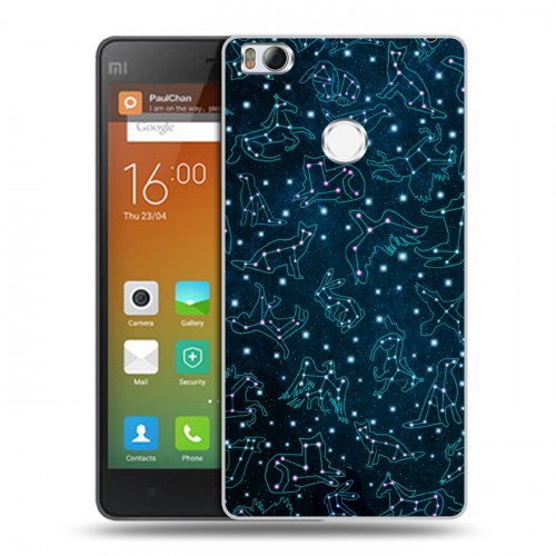 Дизайнерский пластиковый чехол для Xiaomi Mi4S Созвездия