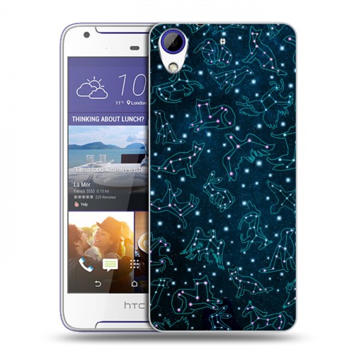 Дизайнерский пластиковый чехол для HTC Desire 830 Созвездия