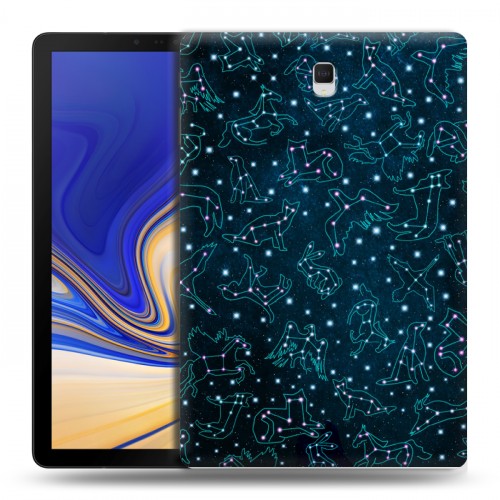 Дизайнерский силиконовый чехол для Samsung Galaxy Tab S4 Созвездия