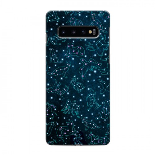 Дизайнерский силиконовый чехол для Samsung Galaxy S10 Созвездия