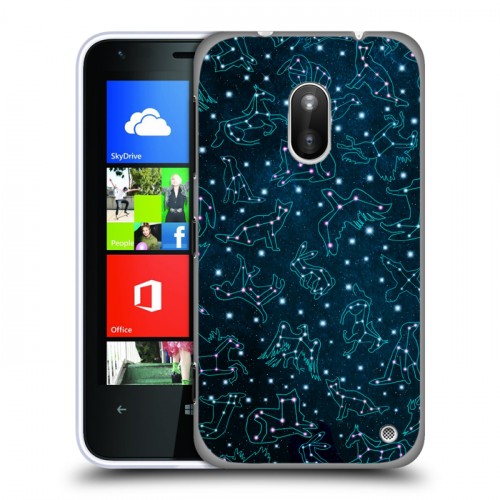 Дизайнерский пластиковый чехол для Nokia Lumia 620 Созвездия