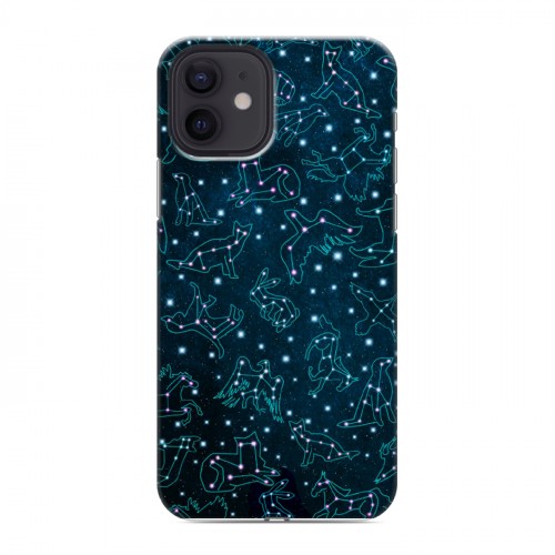 Дизайнерский силиконовый чехол для Iphone 12 Созвездия