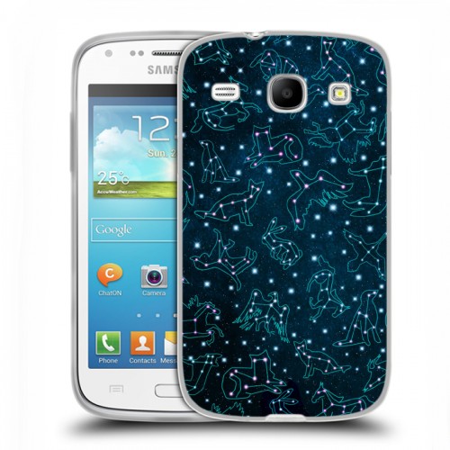 Дизайнерский пластиковый чехол для Samsung Galaxy Core Созвездия
