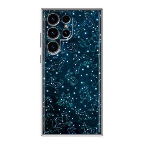Дизайнерский пластиковый чехол для Samsung Galaxy S24 Ultra Созвездия