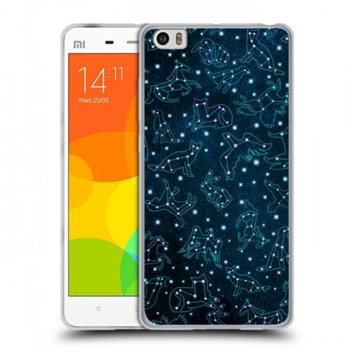 Дизайнерский пластиковый чехол для Xiaomi Mi Note Созвездия